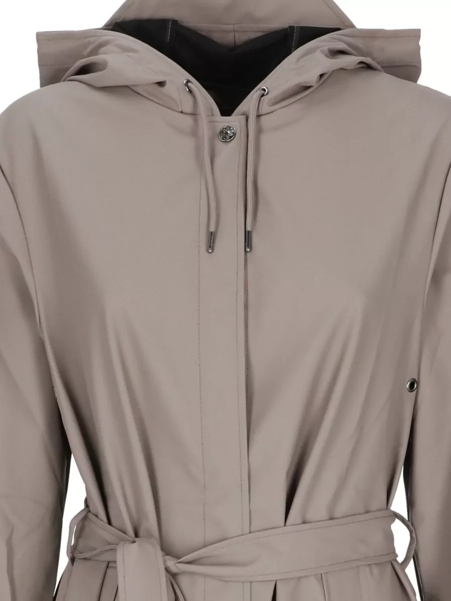 Rains Long Belted Raincoat