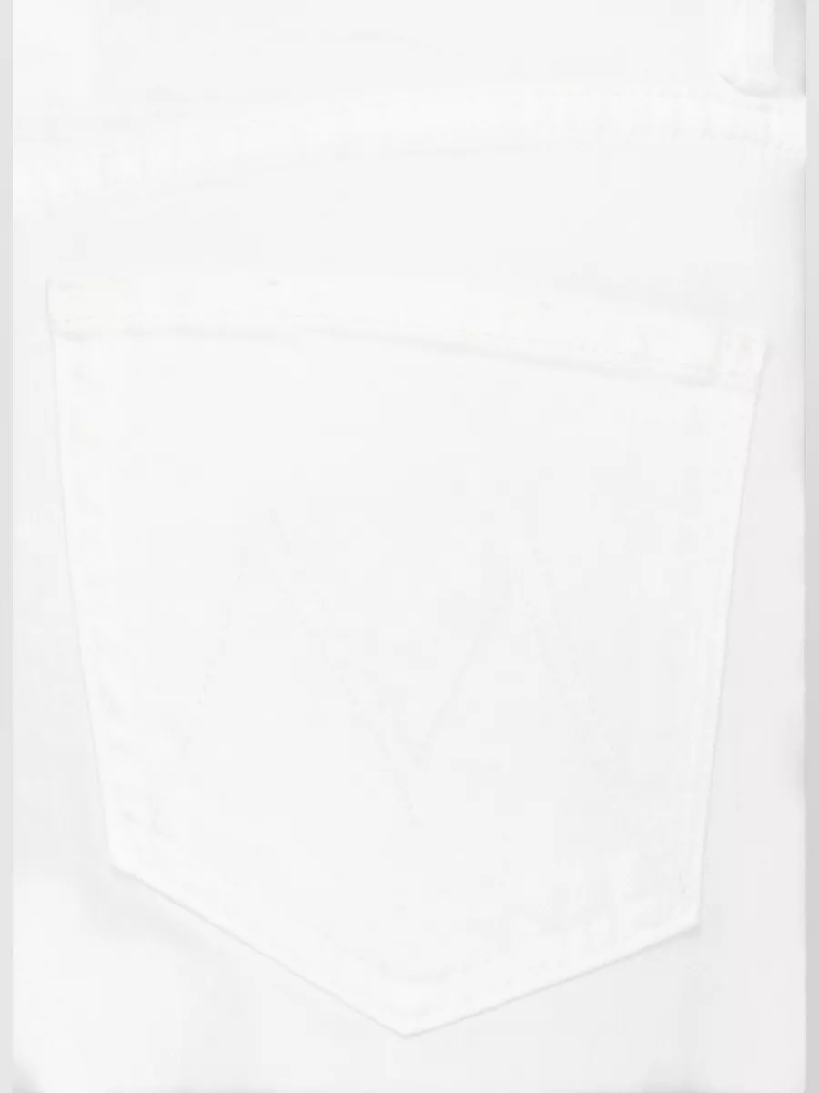 Mother Straight Knee-Length Denim Shorts