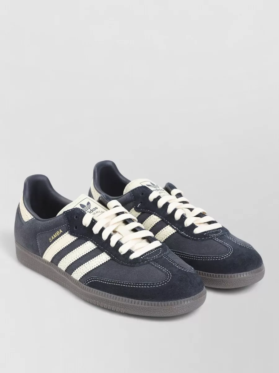 Adidas suede leather low-top sneakers