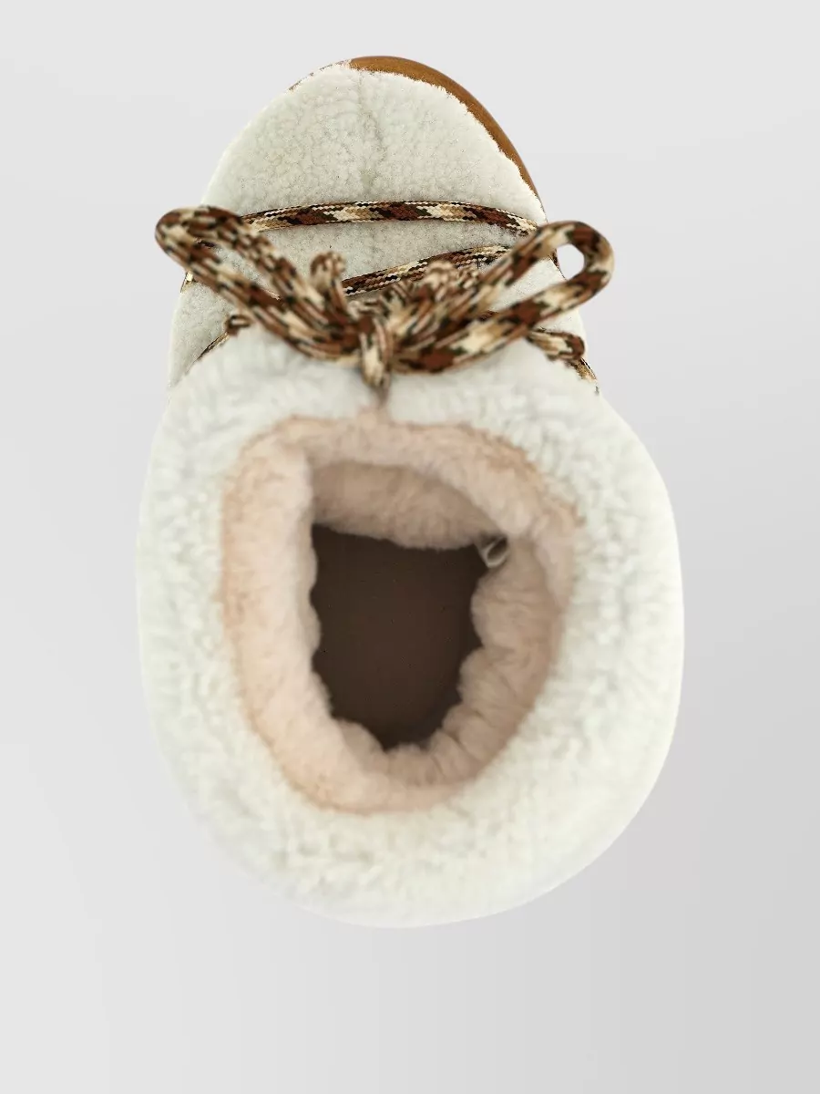 Moon Boot Shearling Ankle Boots