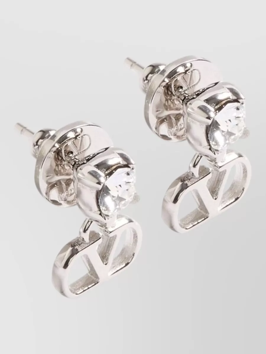 Valentino Garavani Crystal-Embellished Earrings