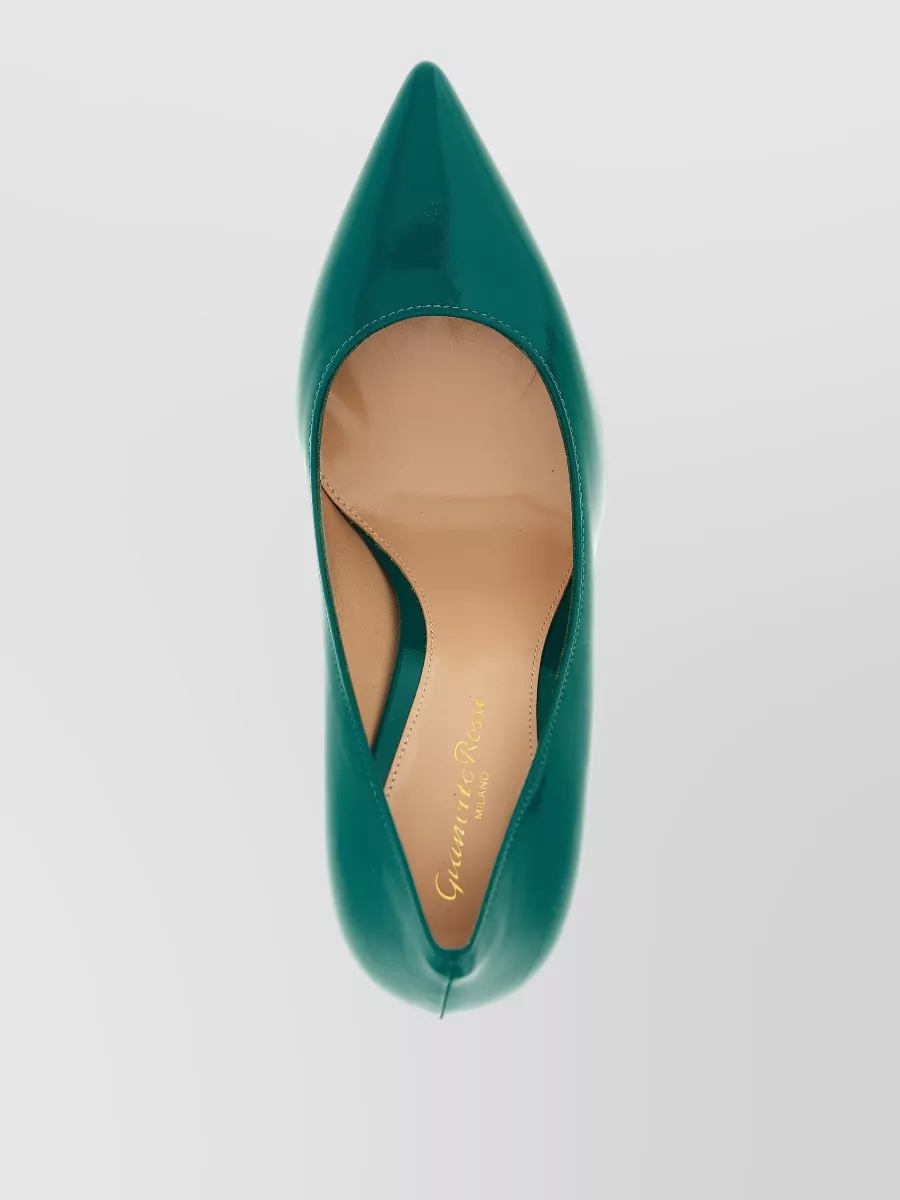 Gianvito Rossi Signature Pumps Pointed Toe Glossy Finish