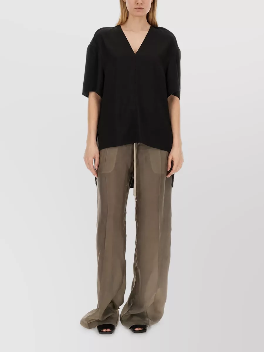 Rick Owens V-Neck Blouse