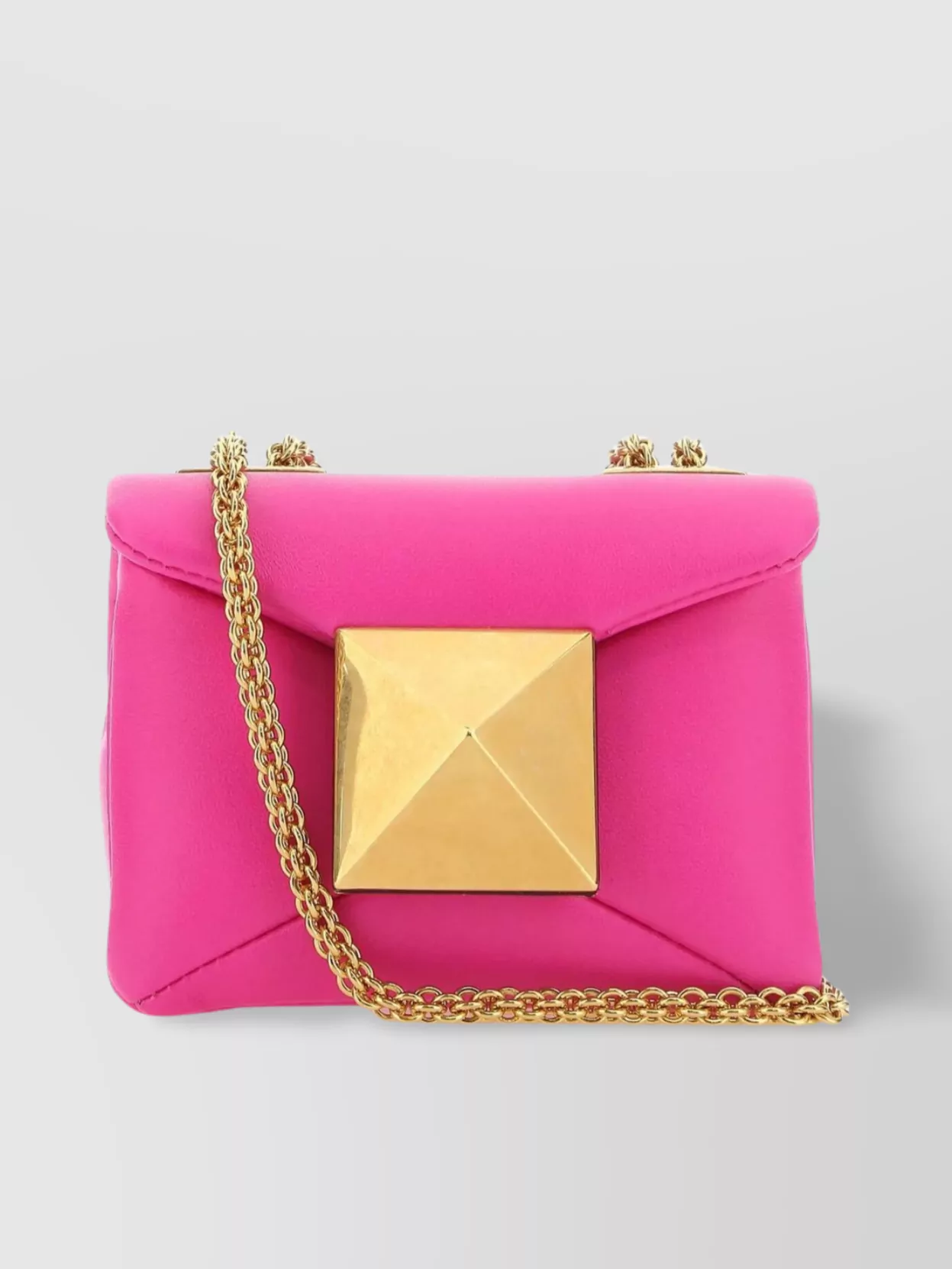 Shop Valentino Nappa Leather Micro One Stud Handbag