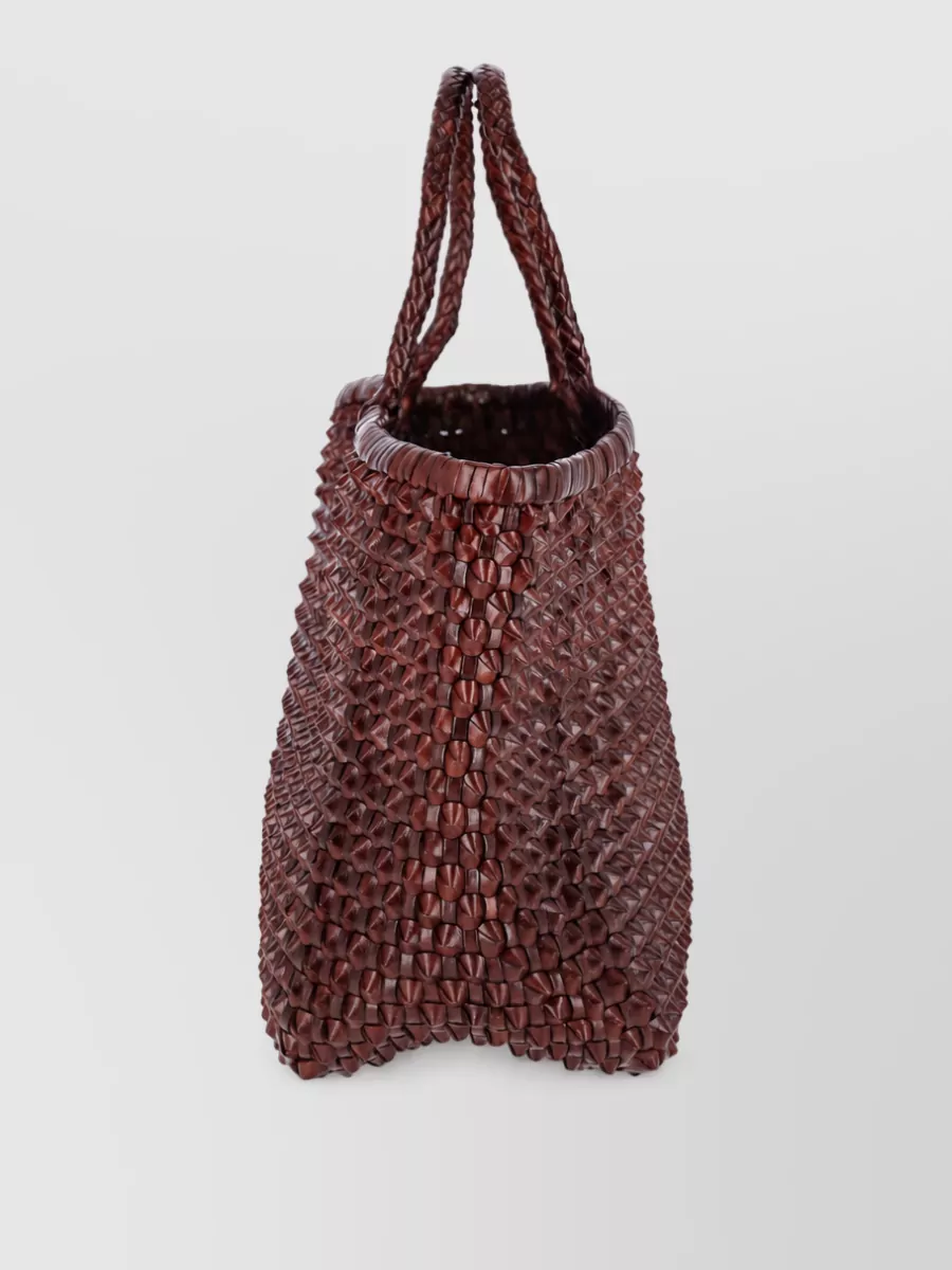 Dragon Diffusion Nantucket Big Leather Beach Bag