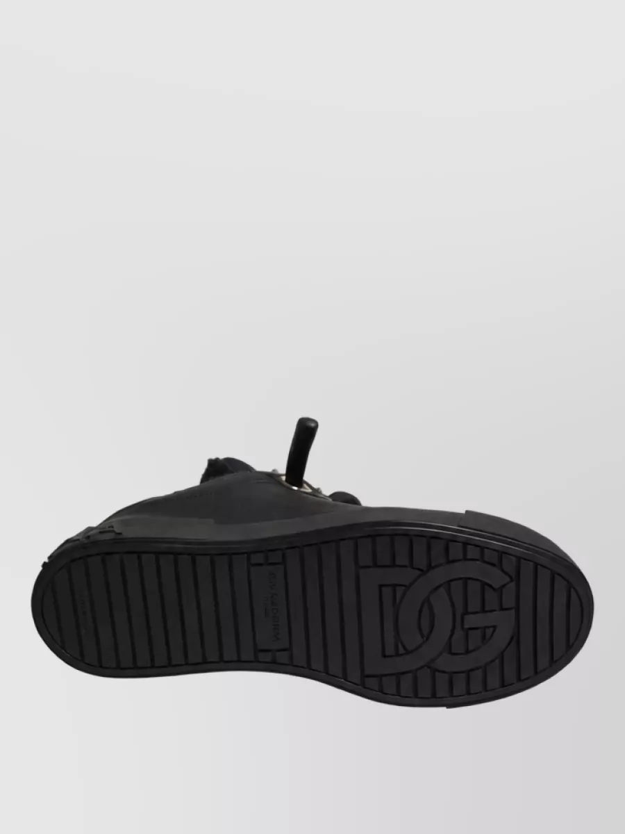 Dolce&Gabbana Leather Low Top Sneakers