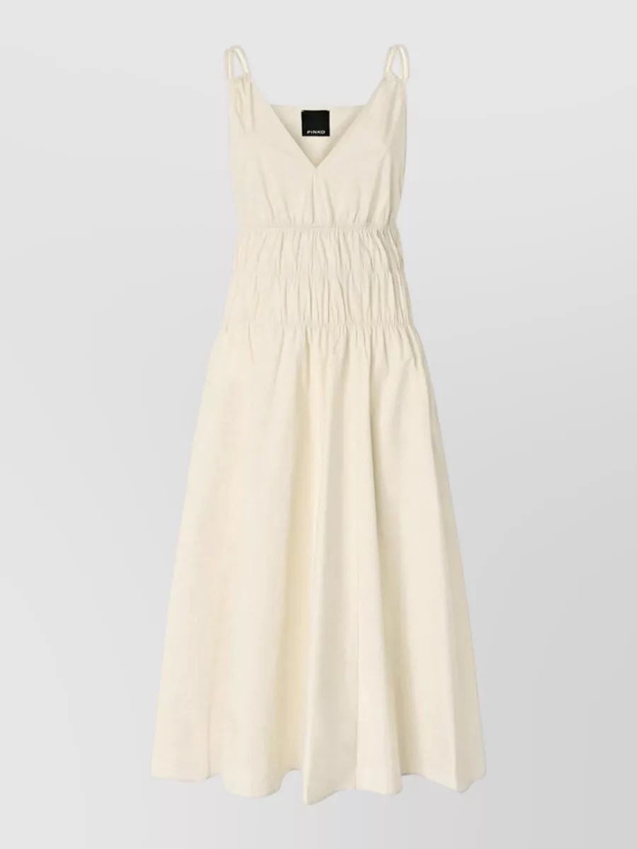 Pinko Cotton Midi Dress