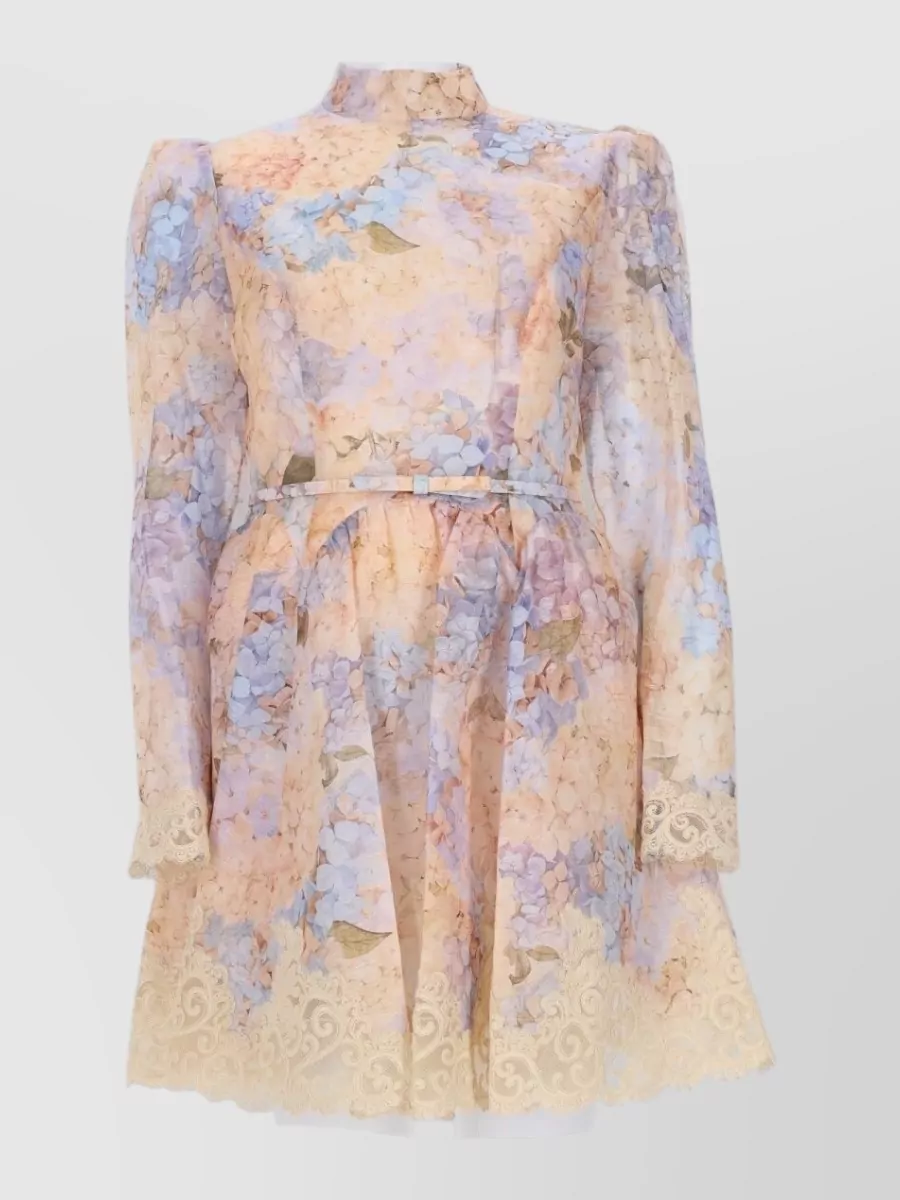 Zimmermann Linen Silk Mini Dress