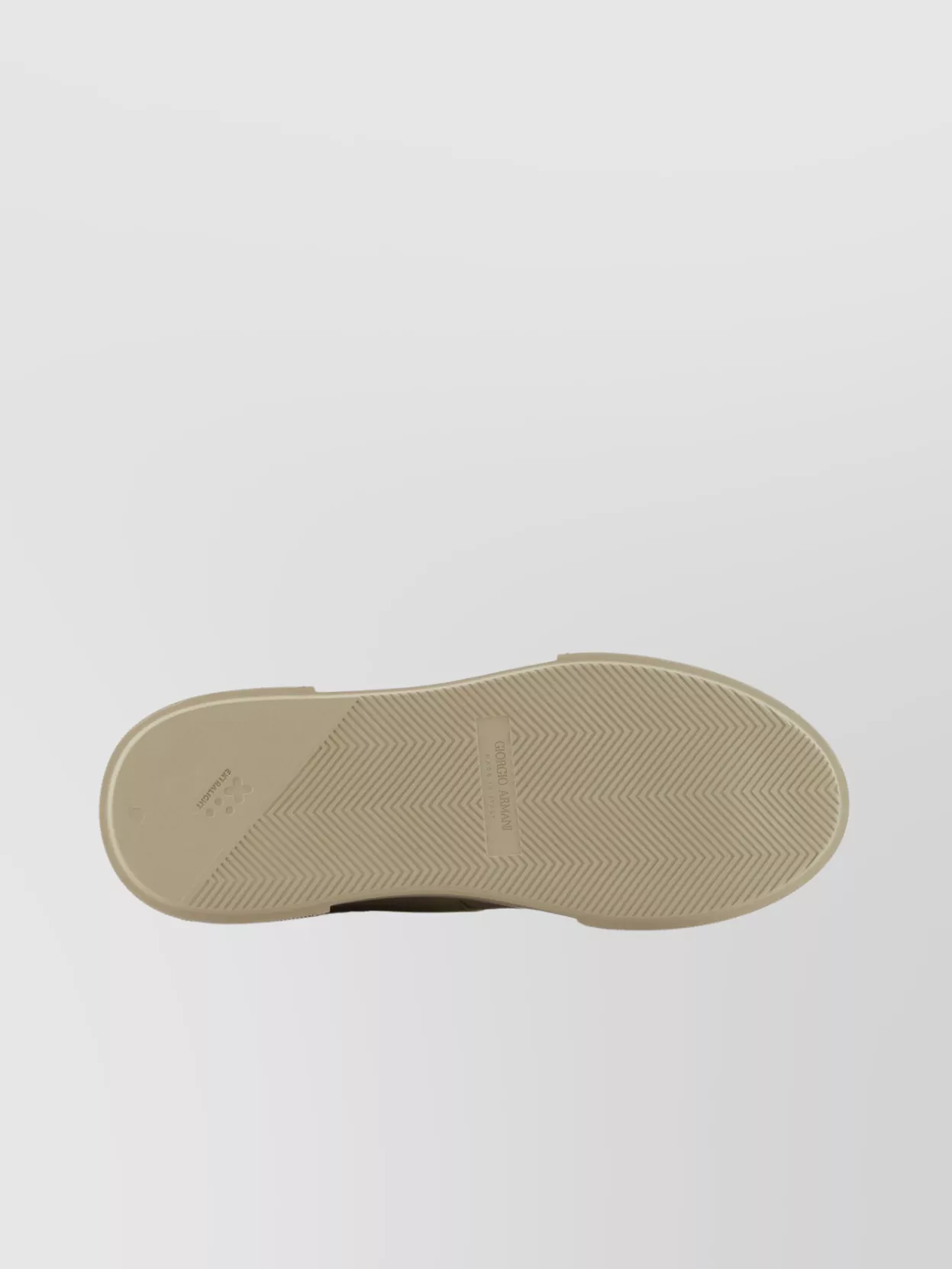 Giorgio Armani Leather Lace Holder Sneakers
