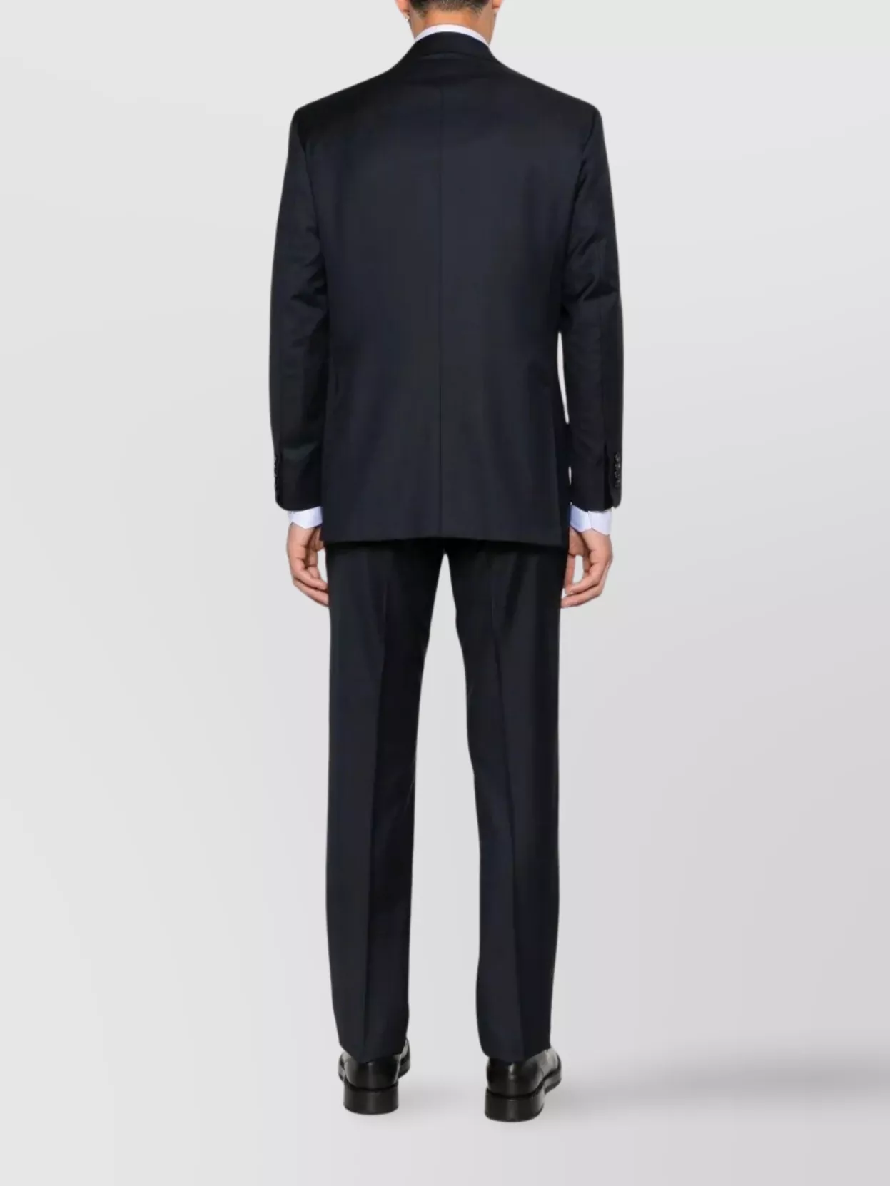 Kiton Tailored Suit With Pockets And Handkerchief