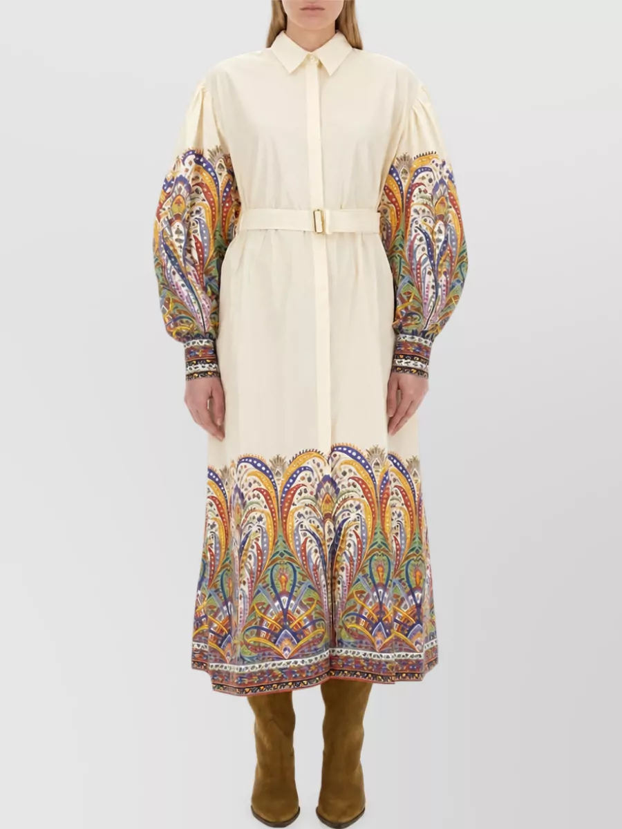 Etro Cotton Midi Shirt Dress