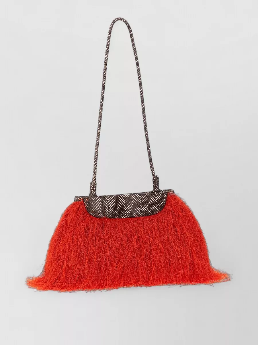Dries Van Noten Fringed Shoulder Bag