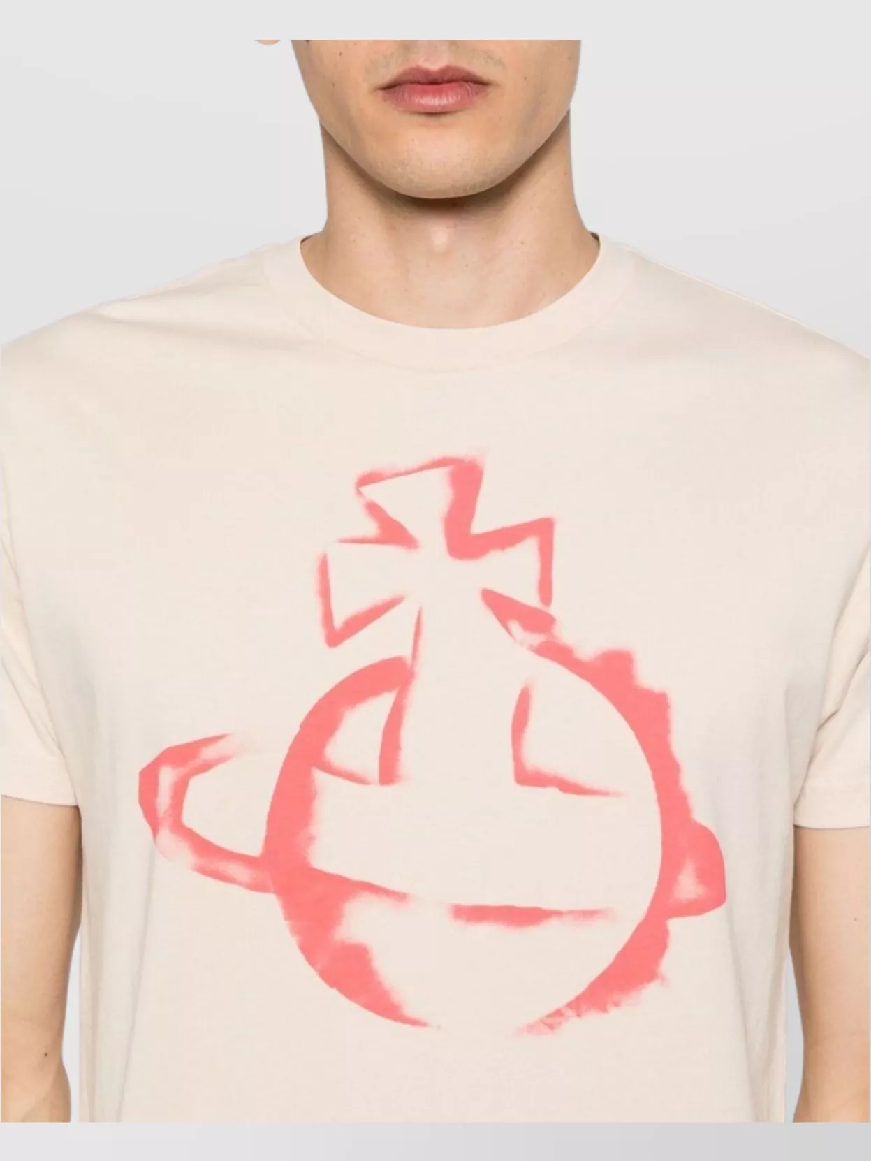 Vivienne Westwood Crew Neck Graphic Print Short Sleeves