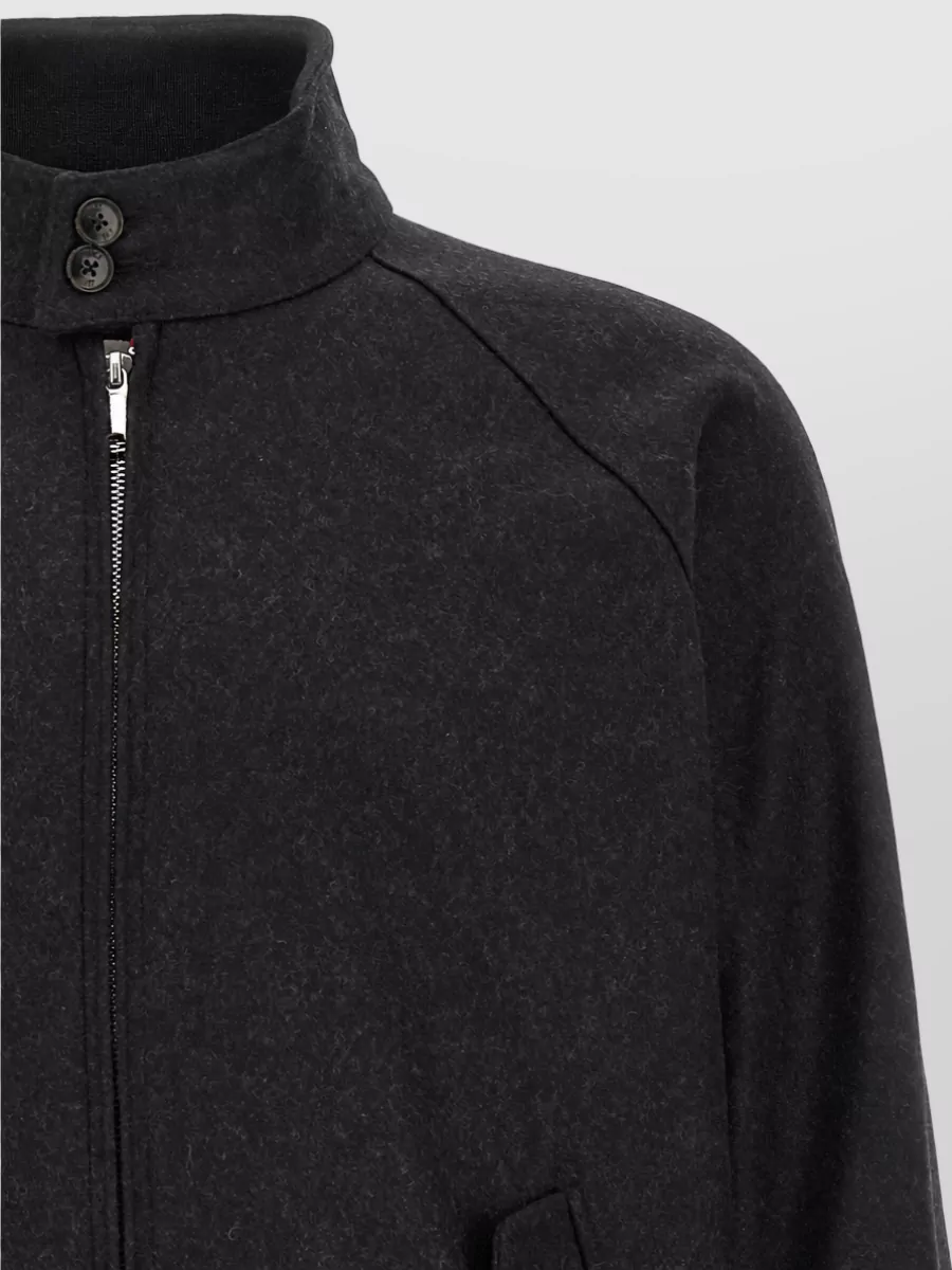 Baracuta Wool Cashmere Single Breasted Jacket