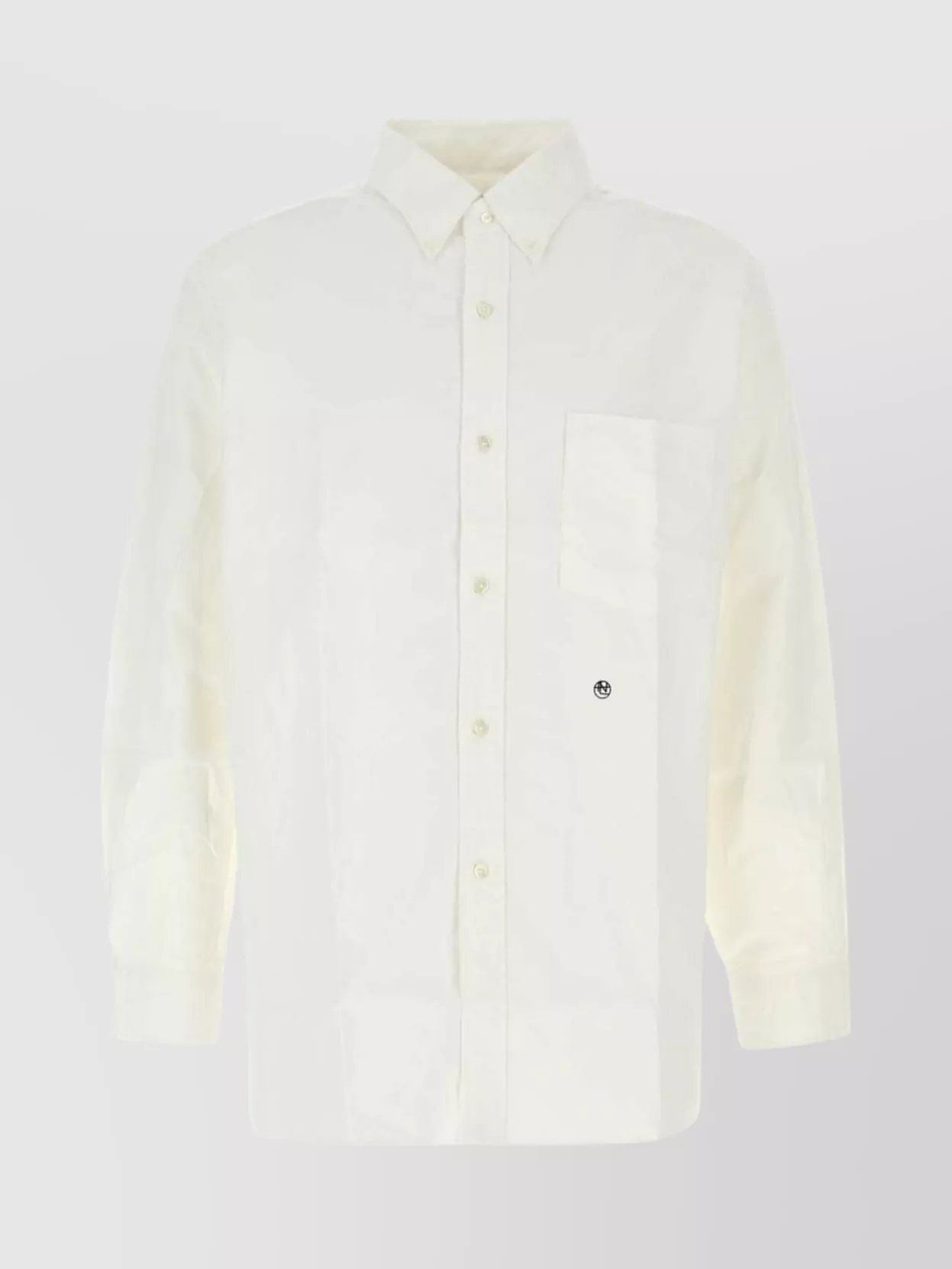 Nanamica Long Sleeve Button-down Collar Shirt In Neutral