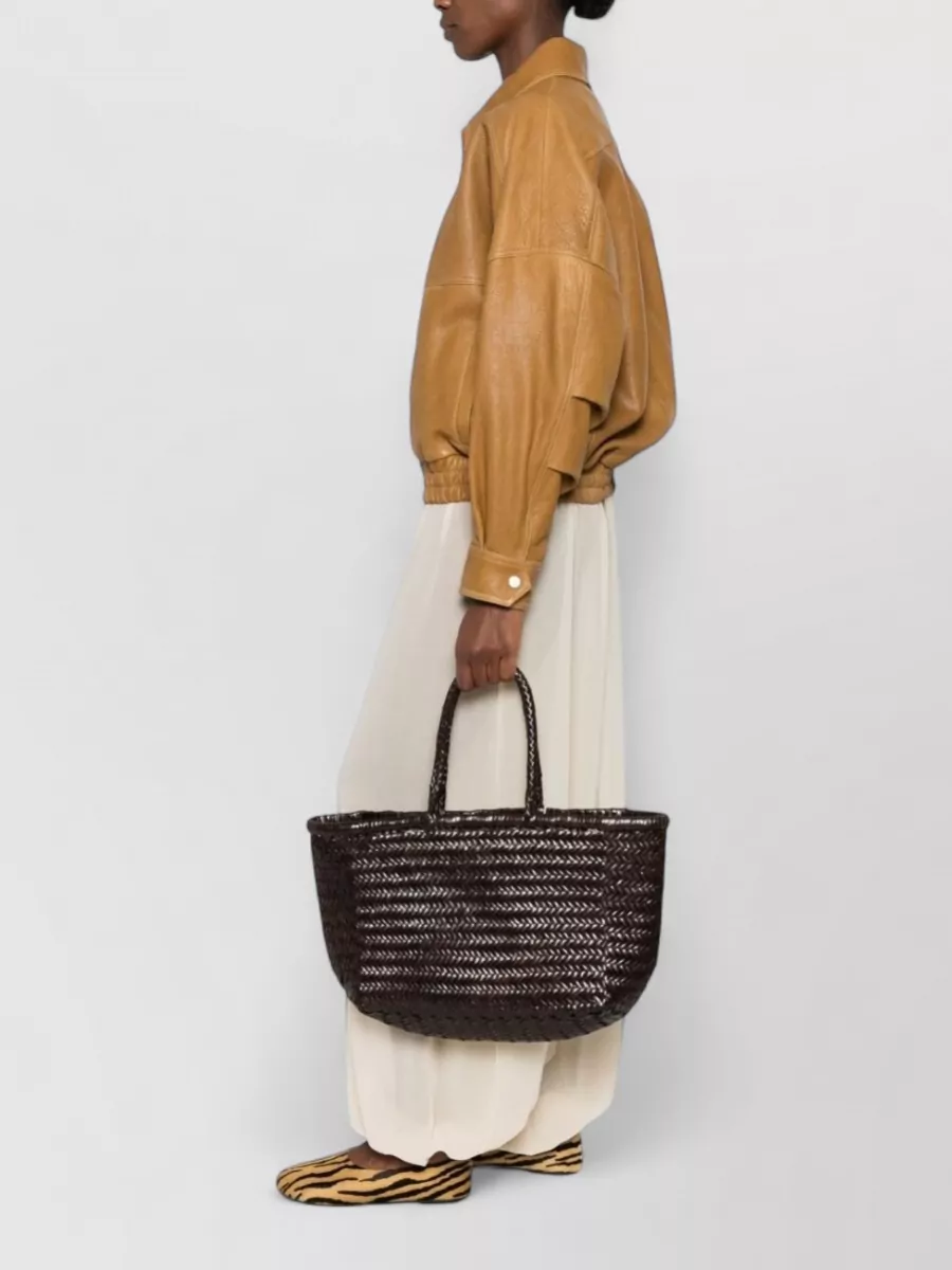 Dragon Diffusion Ars Tote Leather Beach Bag
