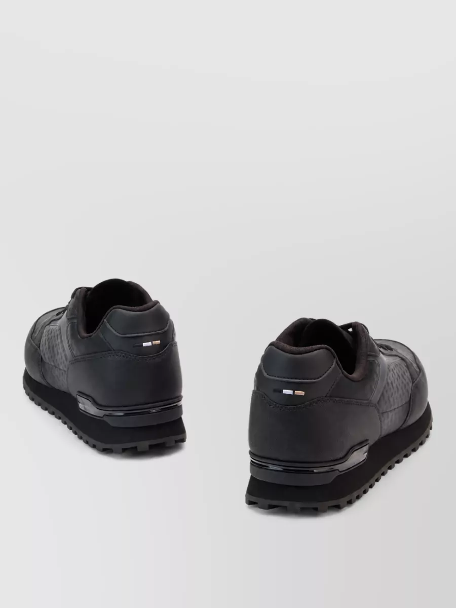 Boss Polyester Low-Top Sneakers