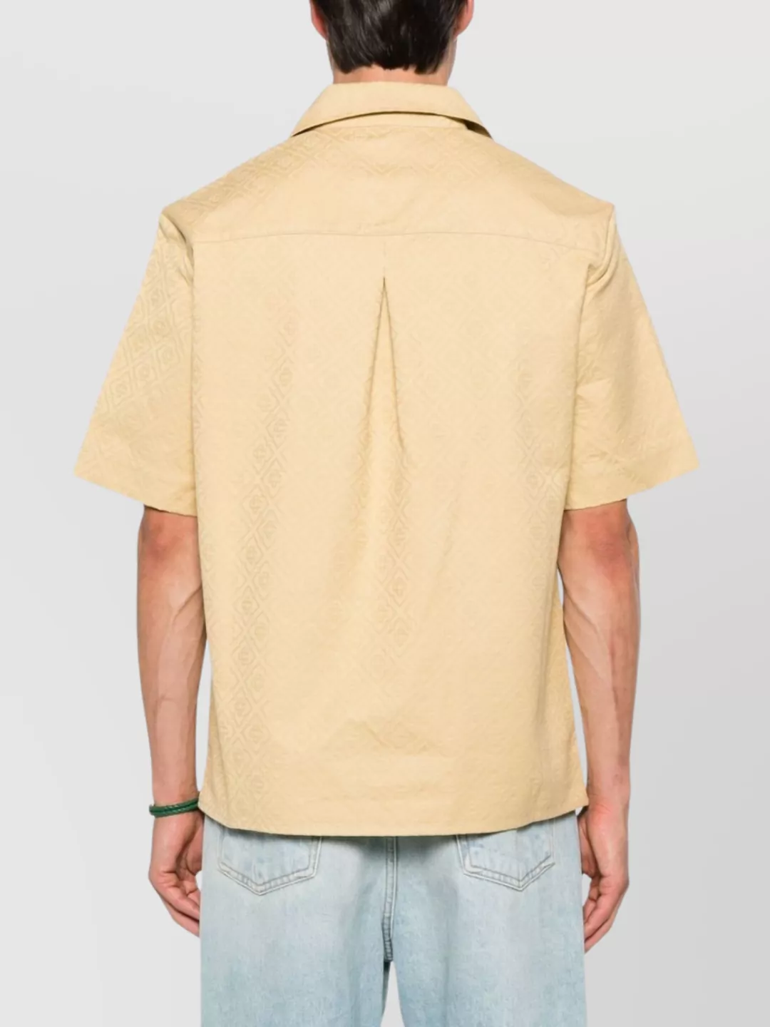 Casablanca Monogram Chest Pockets Cotton Shirt