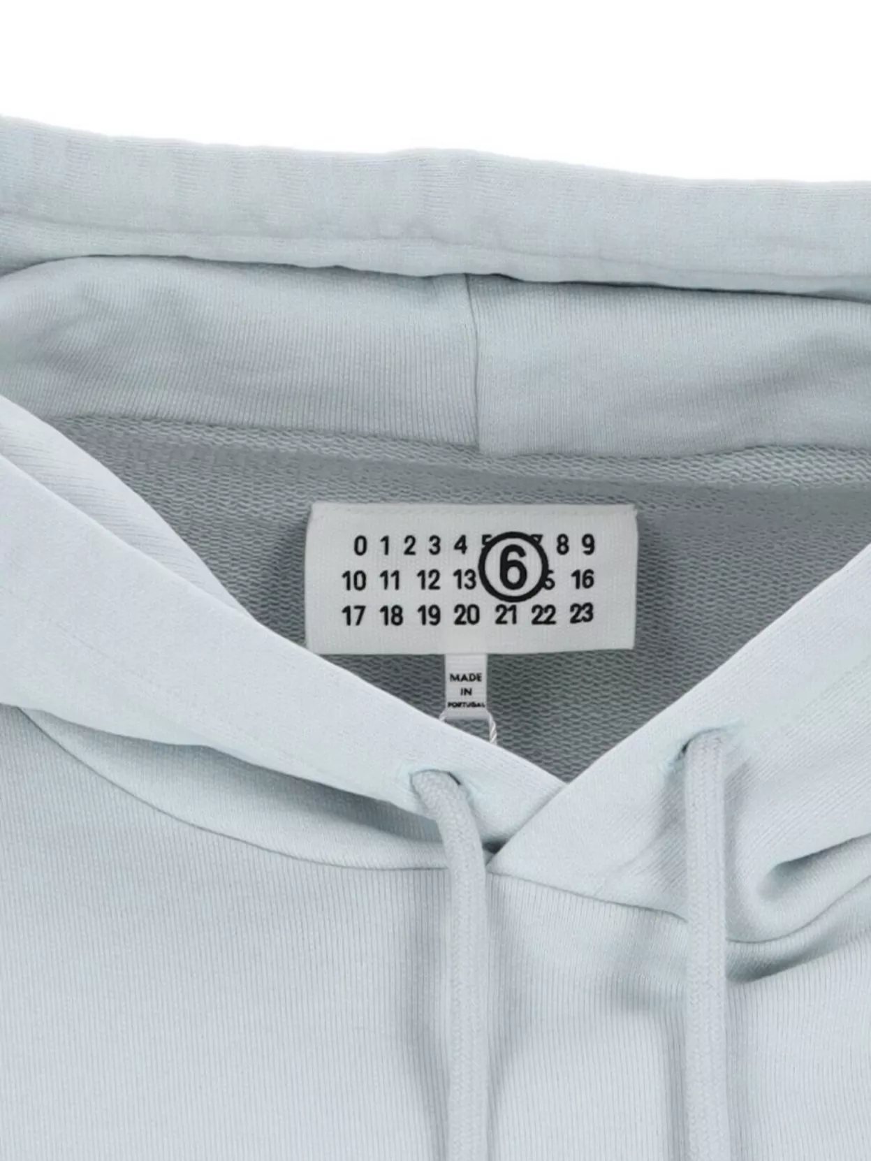 Mm6 Maison Margiela Short Hooded Sweatshirt Pocket