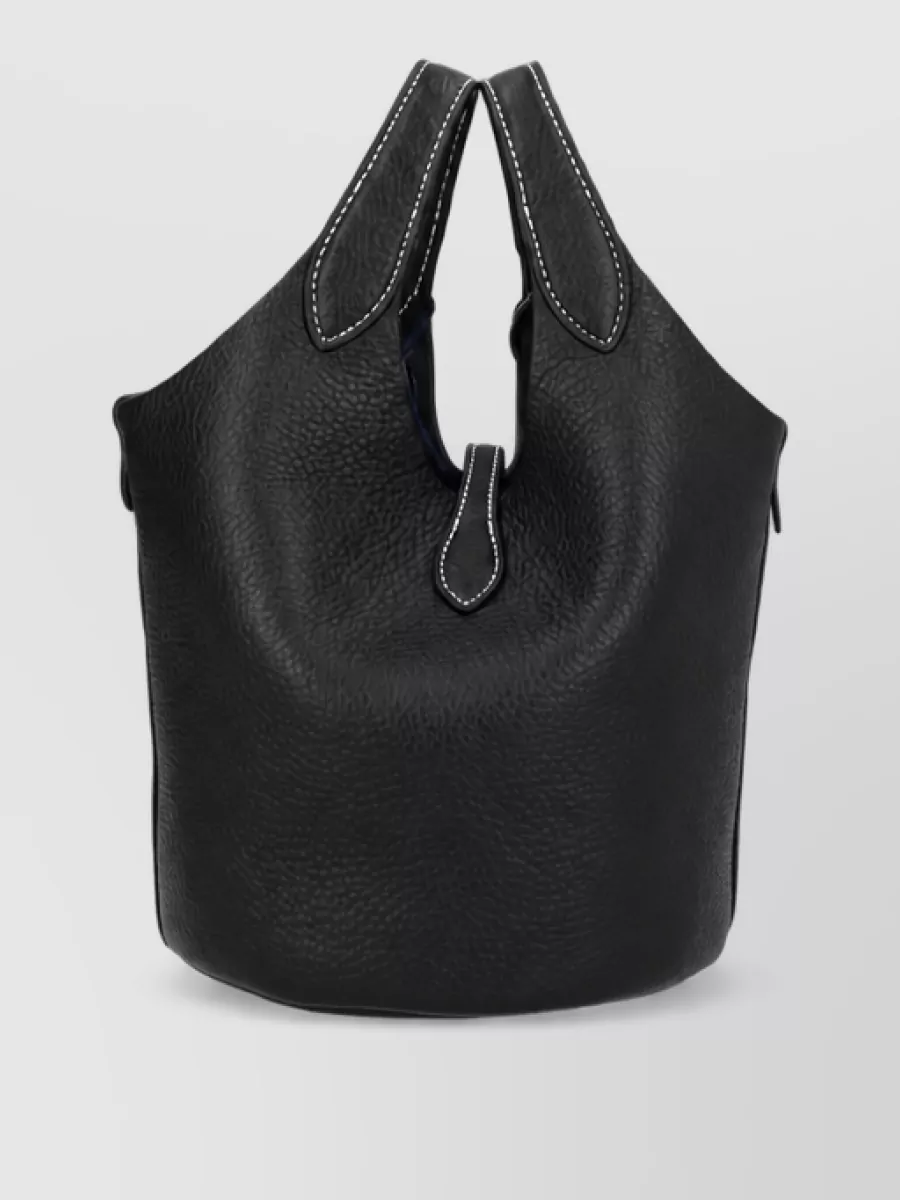 Polo Ralph Lauren Leather Bucket Bag