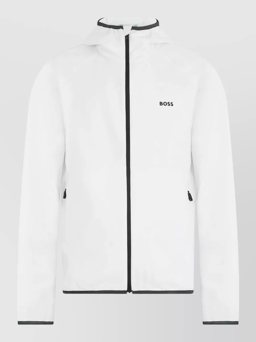 Boss Waterproof hooded lightweight jacket