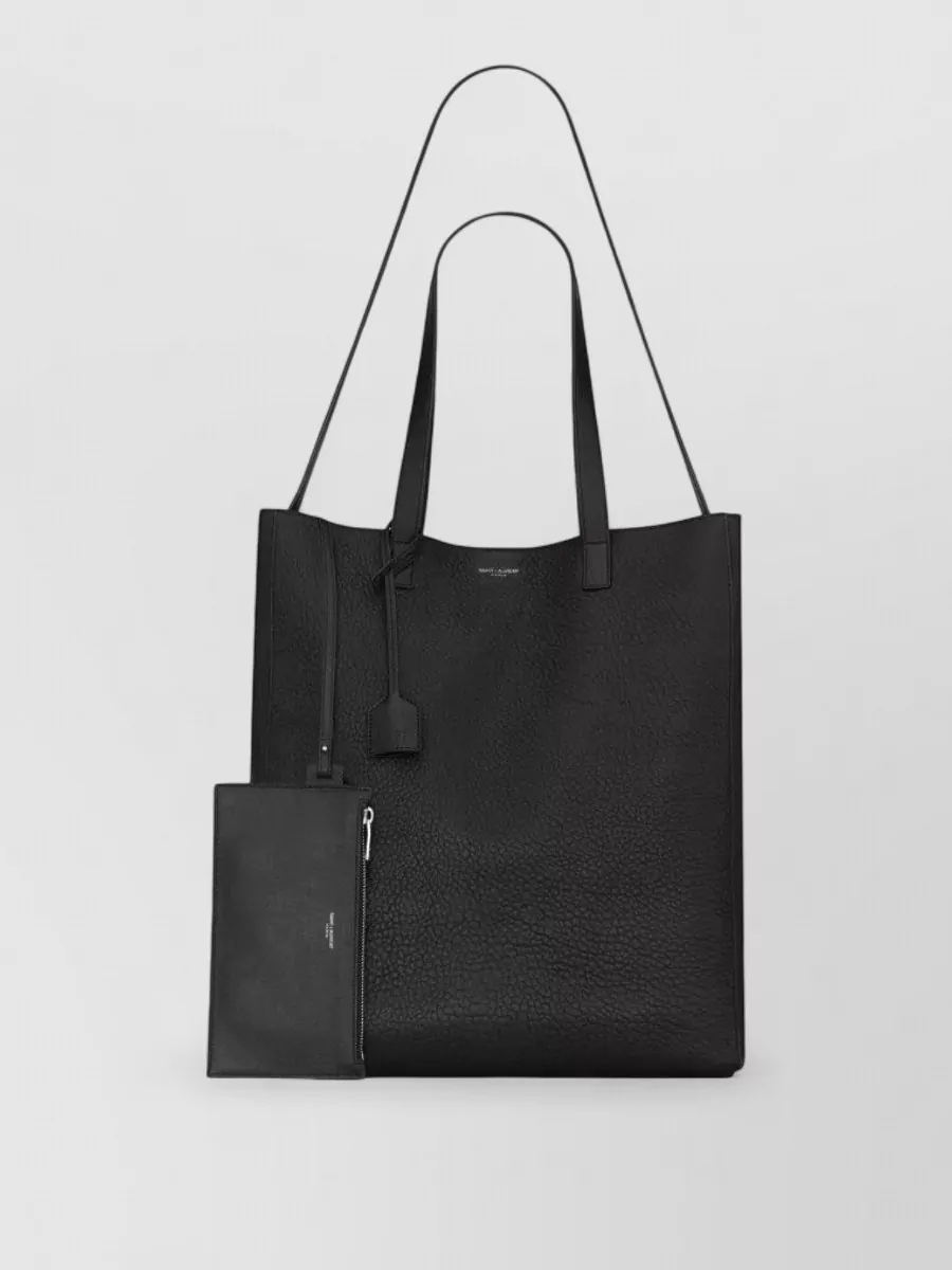 Saint Laurent leather tote bag