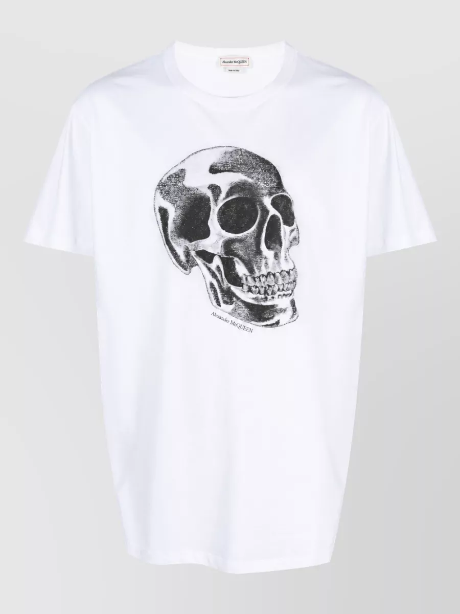 Alexander Mcqueen Skull Print T-Shirt