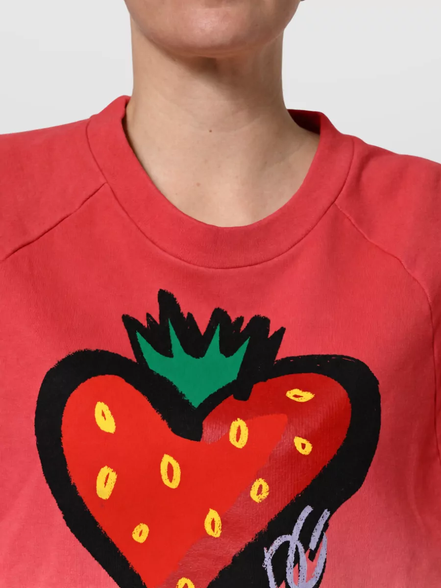 Dolce&Gabbana Strawberry Print Sweatshirt
