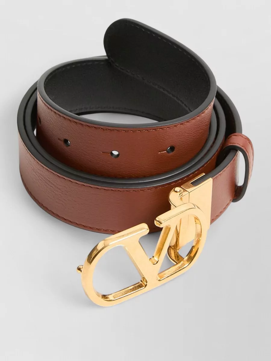 Valentino Reversible Vlogo Signature Belt 30Mm Adjustable