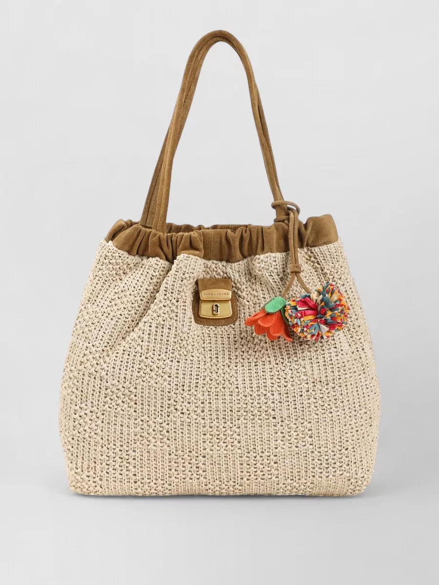 Marc Jacobs Suede Leather Tote Bag