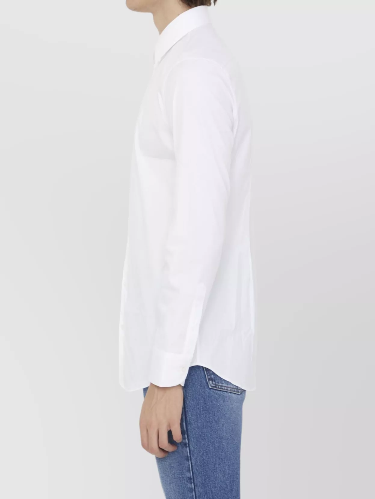 Gucci Pointed Collar Button-Down Shirt