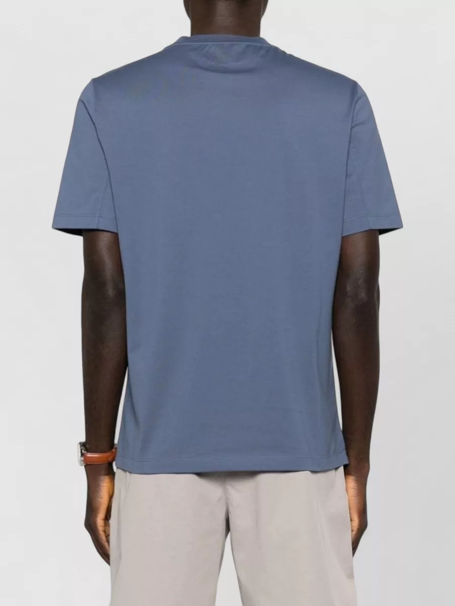 Brunello Cucinelli Cotton T-Shirt With Logo And Crew Neck