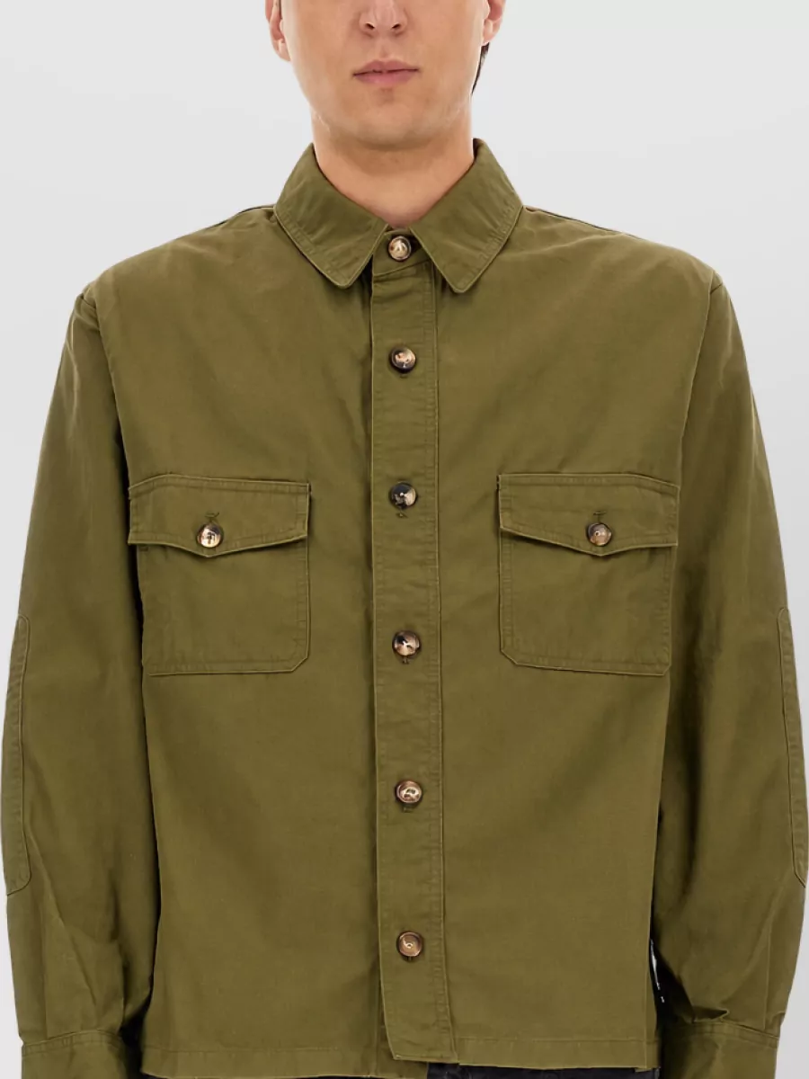 Saint Laurent Cotton twill overshirt