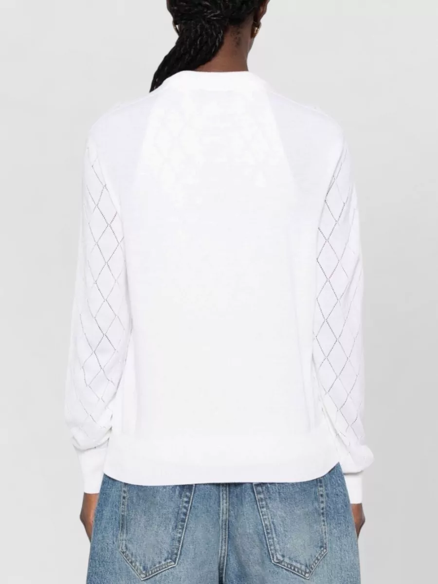 Balmain Virgin Wool Long-Sleeve Cardigan