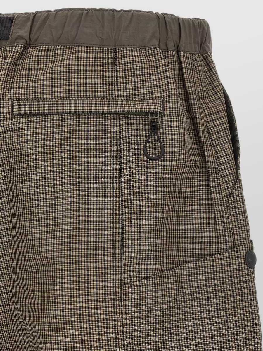 Comme Des Garçons Checked Wide-Leg Bermuda Shorts