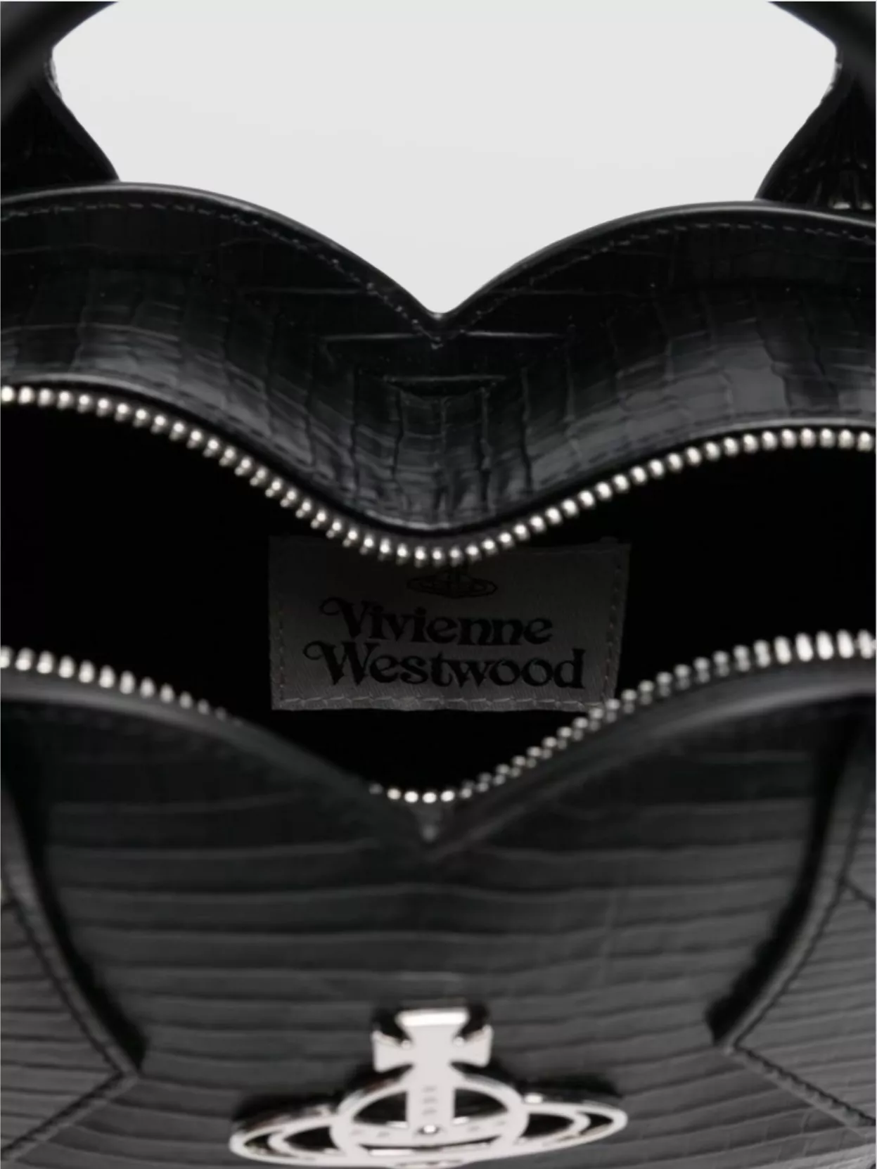 Vivienne Westwood Heart Shape Shoulder Bag With Detachable Strap