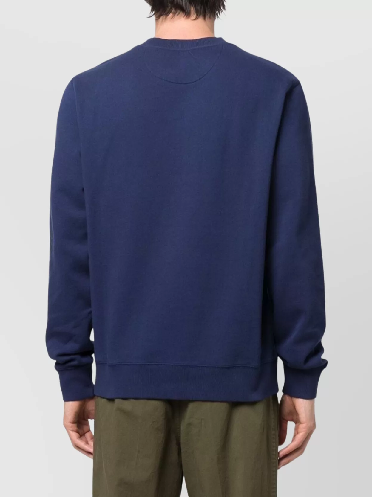 MAISON LABICHE CREW NECK EMBROIDERED SLOGAN SWEATSHIRT