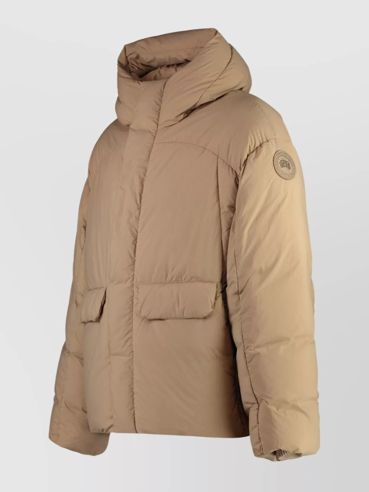 Shop Canada Goose Wilu Hooded Down Jacket