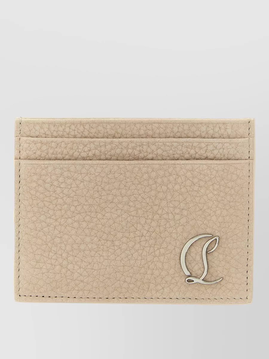 Christian Louboutin leather card holder