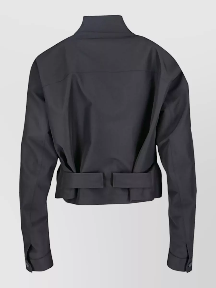 Moncler Genius Jacket High Collar Long Sleeves Front Pockets