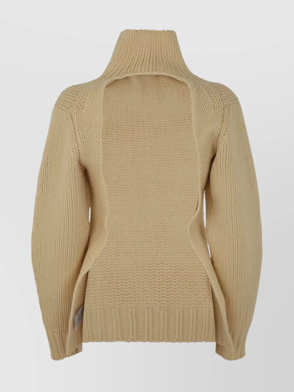 Jil Sander Long Sleeved Hign Neck Sweater Clothing In Neutral