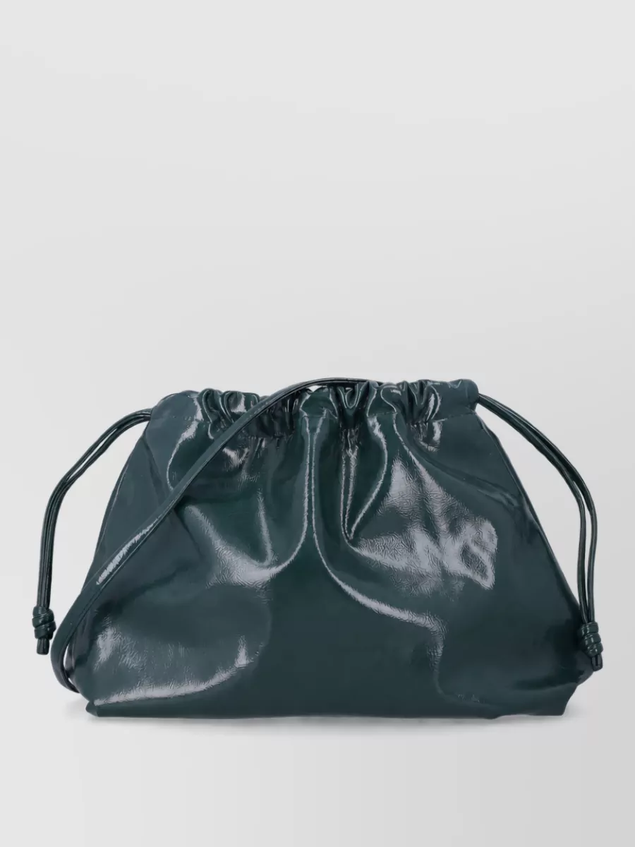 The Frankie Shop faux leather crackled small pouch