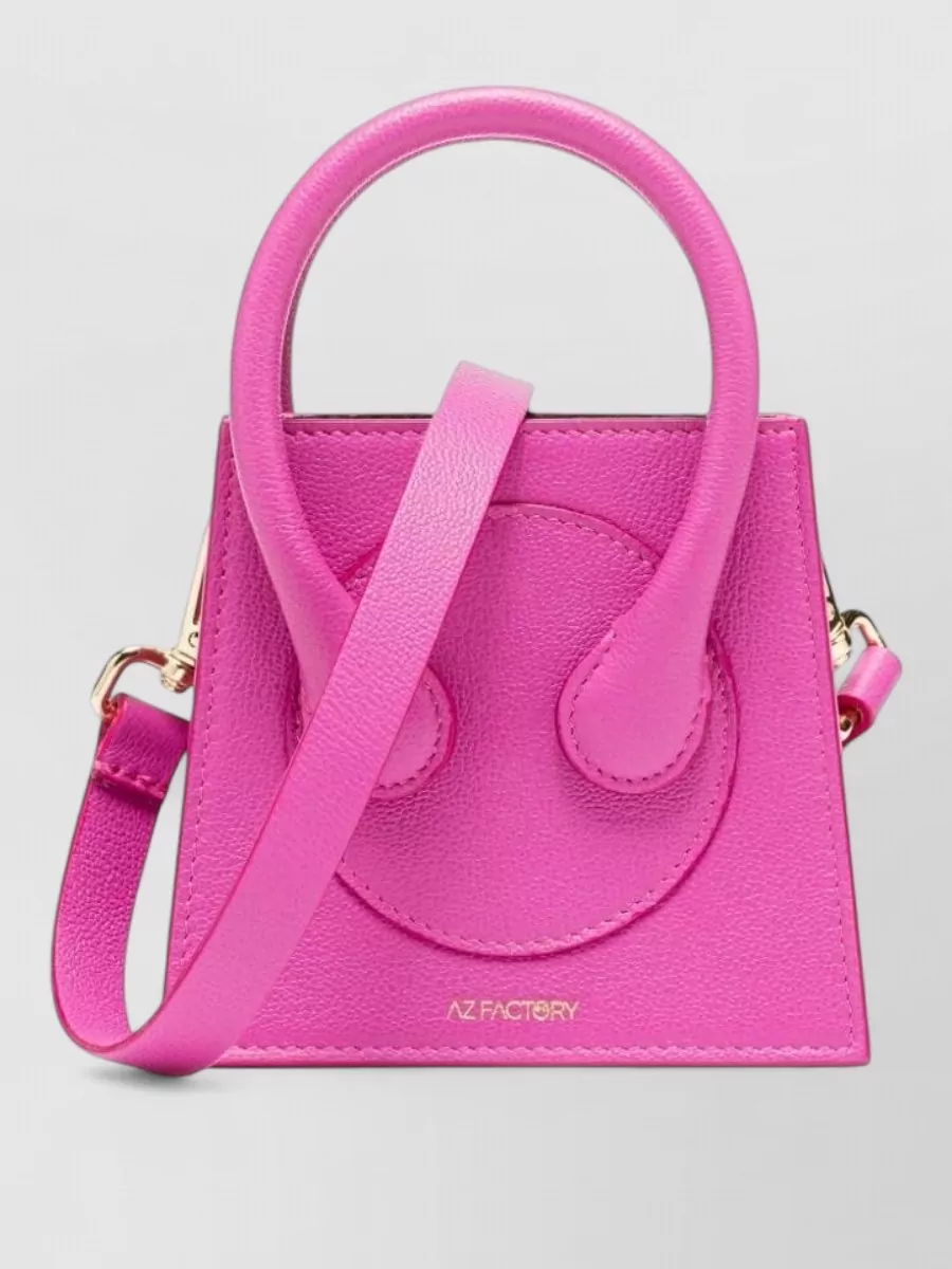 AZ Factory leather mini clutch bag