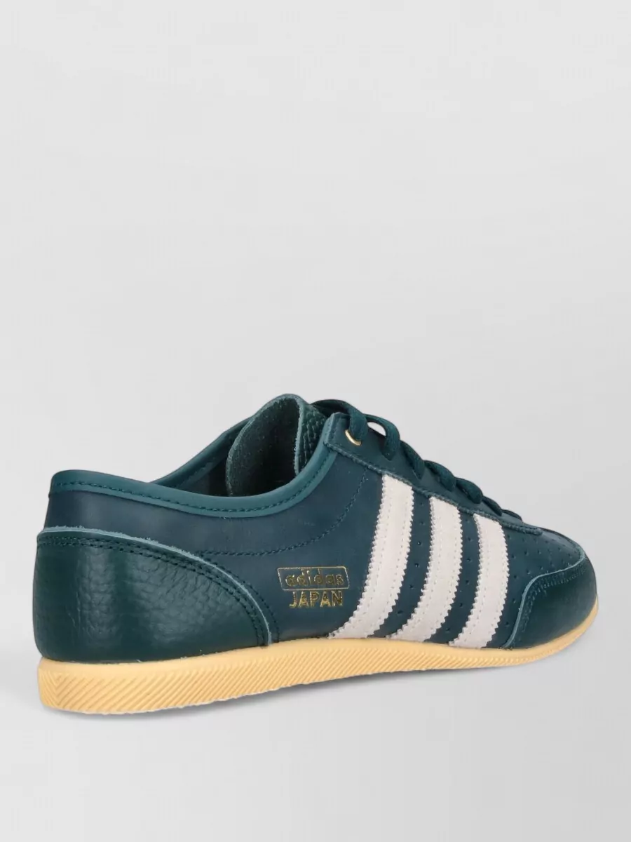 Adidas leather low-top lace-up sneakers