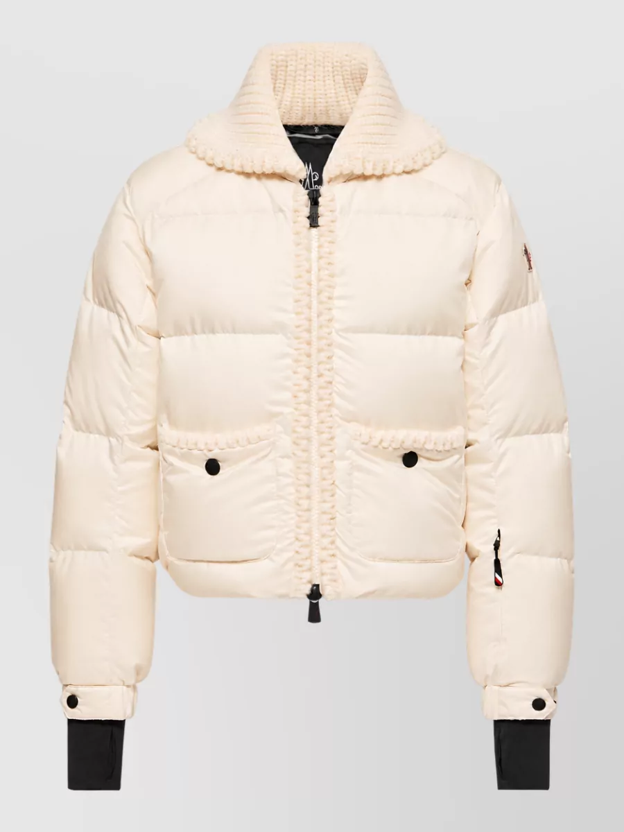 Moncler down insulated ski jacket