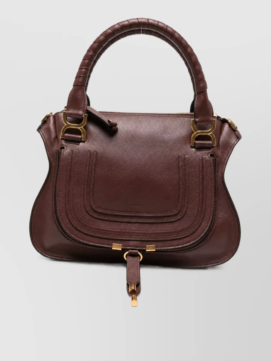 Chloé alphabet leather shoulder bag
