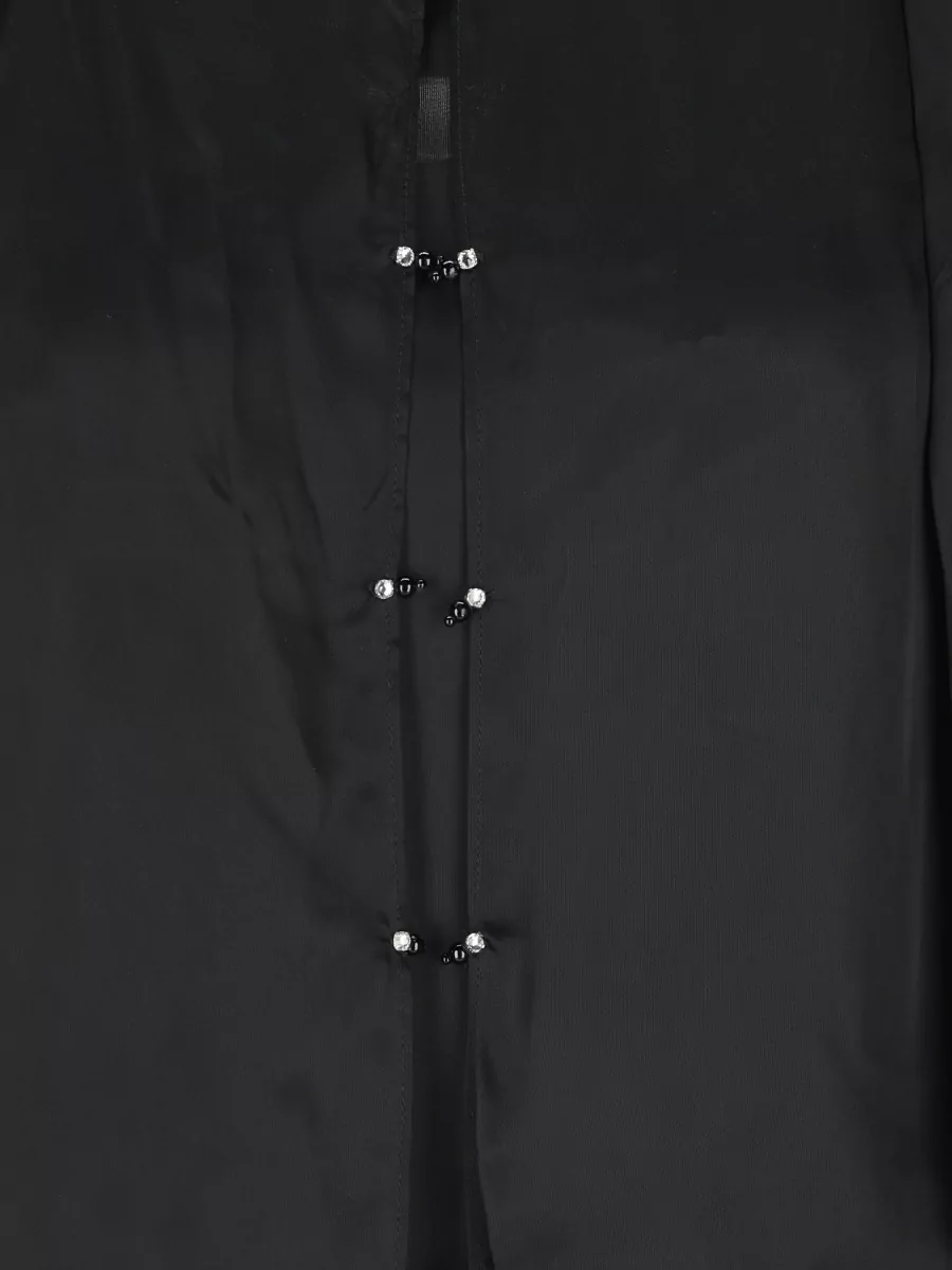 Isabel Marant Viscose Crystal Embellished Mini Dress