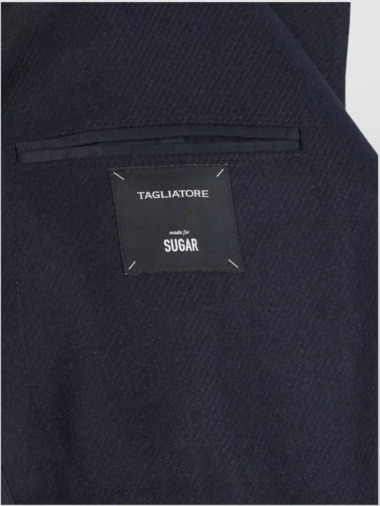 Tagliatore Patch Pocket Notch Lapel Single-Breasted Blazer