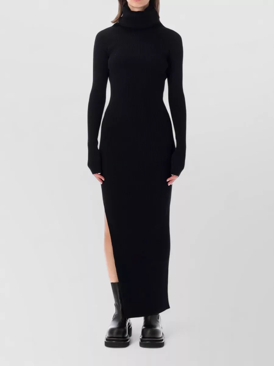 nude maxi dress Suki Knit With Flowers muslim clothing Premium hotfix Versace : The Naked Color:#50-Champagne