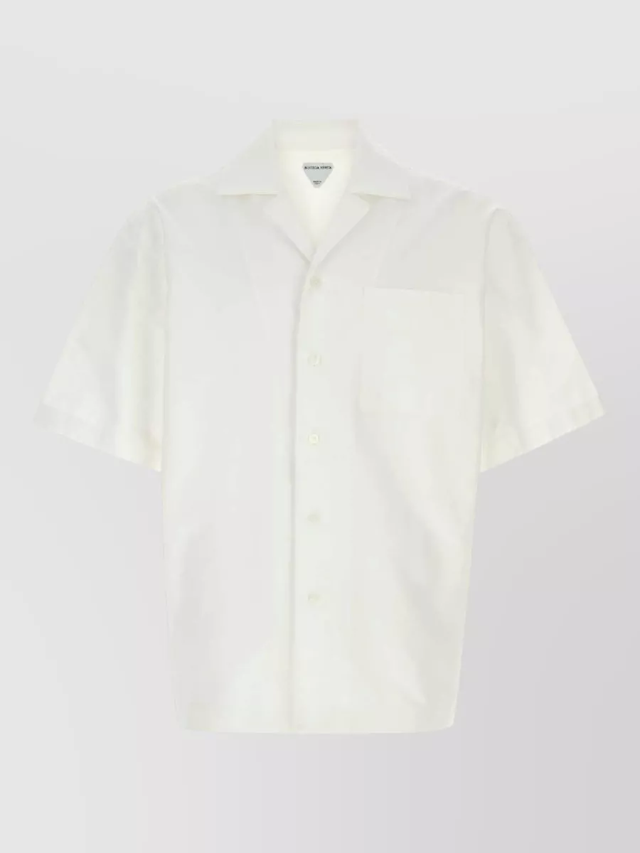 Bottega Veneta cotton relaxed-fit camp-collar shirt